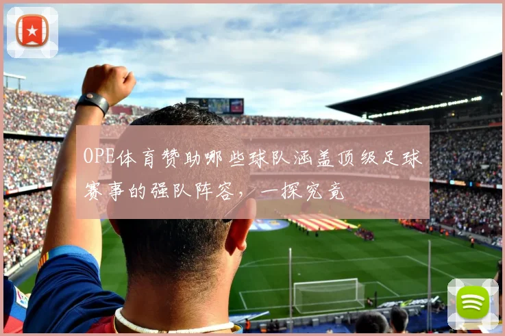 OPE体育赞助哪些球队涵盖顶级足球赛事的强队阵容，一探究竟